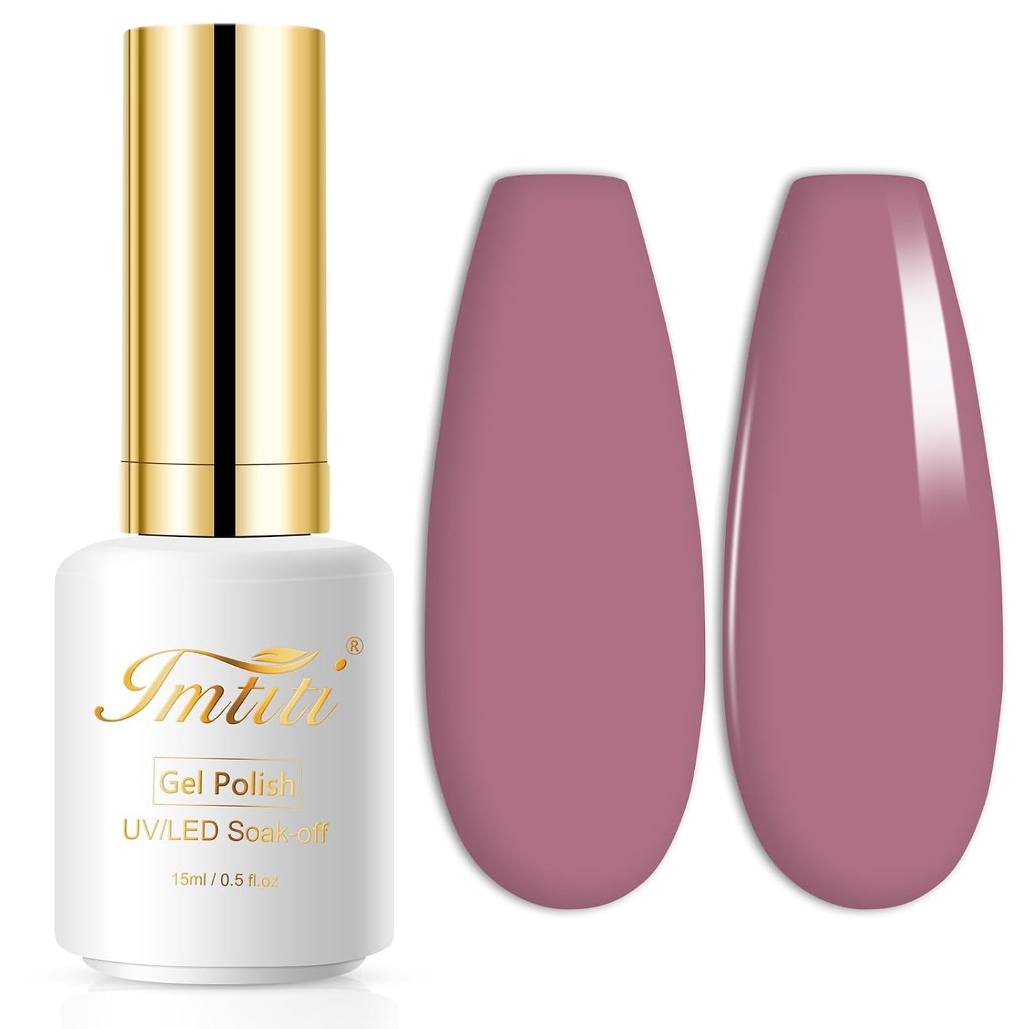 Coral Gel Nail Polish - UV/LED Soak Off Formula for Spring & Summer | 0.5 Fl Oz DIY Nail Art