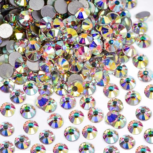 Blinginbox Crystal AB SS60 Flatback Rhinestones 144pcs - Large Statement Gems