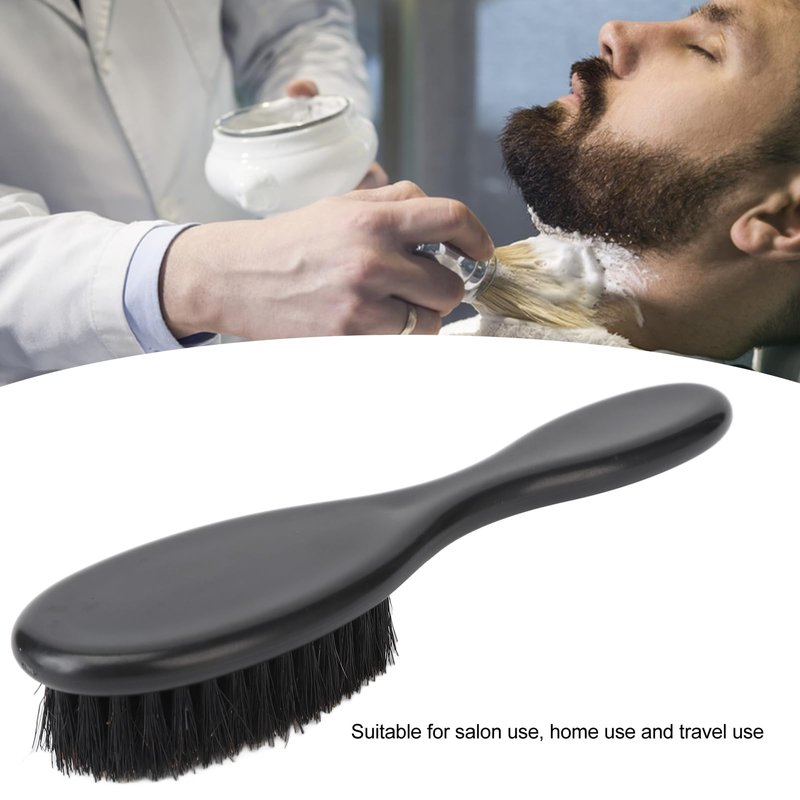 Dioche Men's Beard Brush, Soft Brush for Daily Care and Styling with Excellent Craftsmanship and Good Cleaning Effect