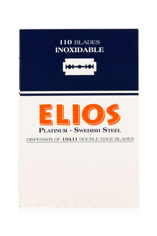 Razor Blades Club - Elios Inoxidable Double Edge Razor Blades, 100 pcs