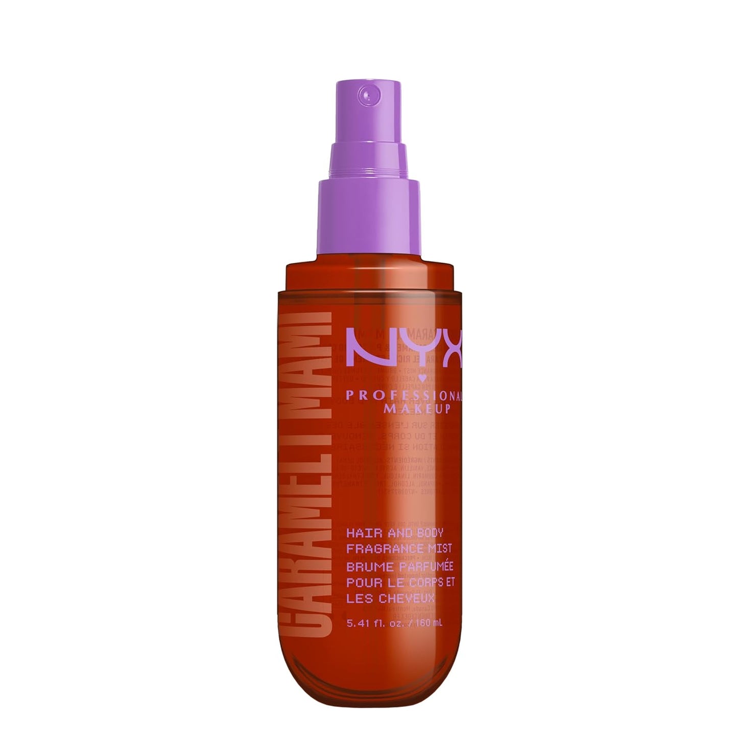 NYX Fat Oil Fragrance Mist | Caramelt Mami Caramel Scented Hair & Body Spray - Vegan, 2.7 fl oz