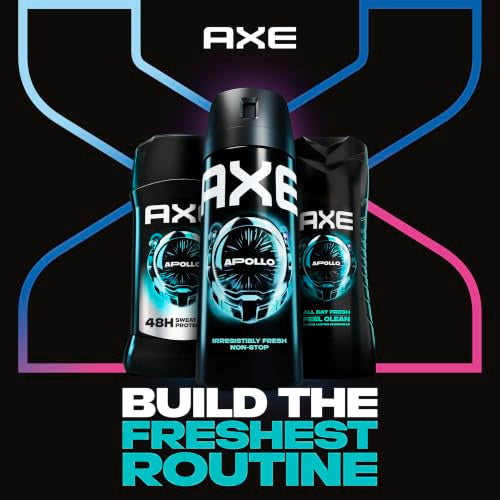 AXE Apollo Antiperspirant Stick 48H Sage & Cedarwood Men’s Deodorant 2.7 oz Pack of 4