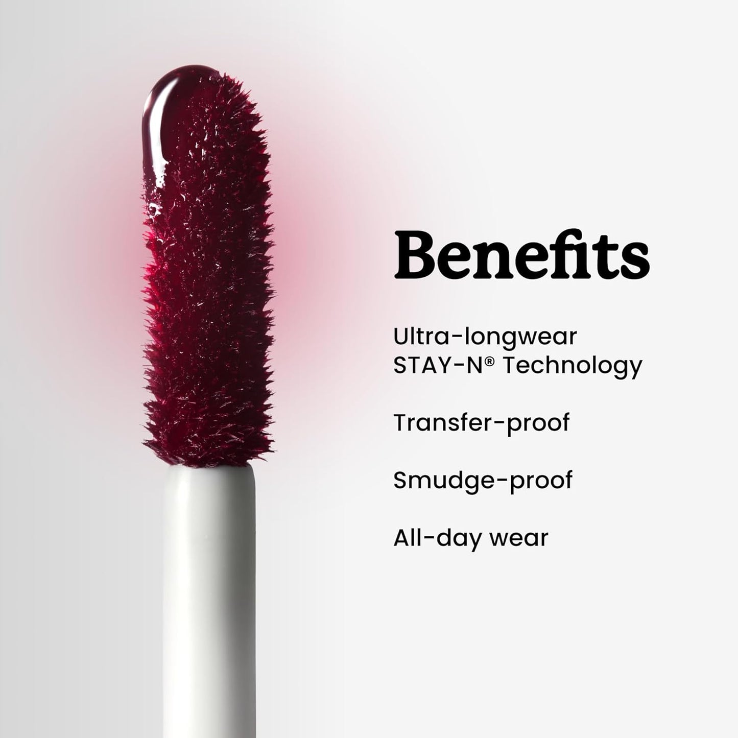 Stay-N Peel Off Lip Stain - Long Lasting Waterproof Lip Tint with Hyaluronic Acid & Vitamin E | Vegan, Transfer Proof Matte Finish
