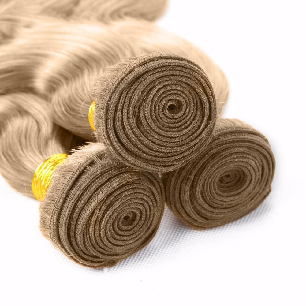 Ash Blonde Bundles Human Hair Ash Blonde Bundles Body Wave Color 22 Bundle Human Hair Body Wave Wet And Wavy Bundle 150g 22 24 26 Inch