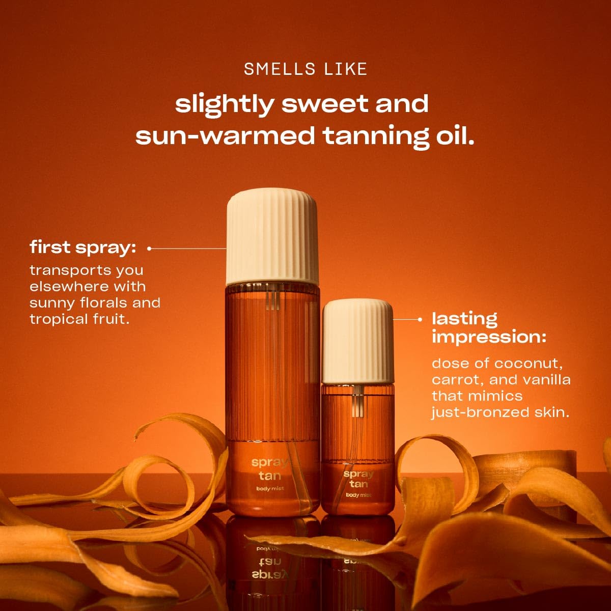 Snif Spray Tan Body Mist - Tropical Solar Fragrance 8oz