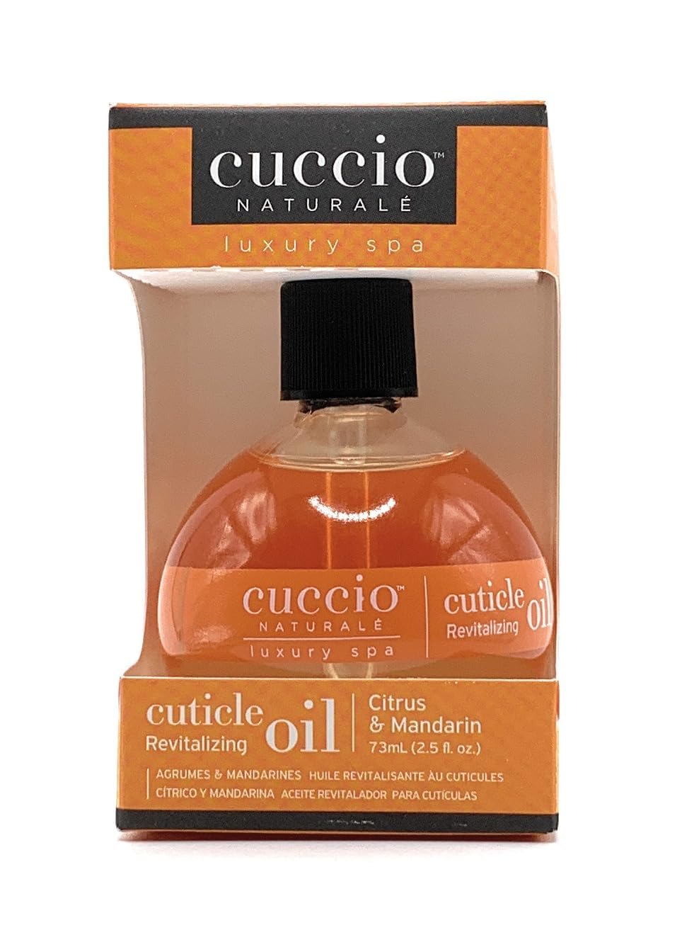 Cuccio Naturale Revitalizing Cuticle Oil - Lightweight Hydrating Nail & Cuticle Conditioner | 2.30 Fl Oz