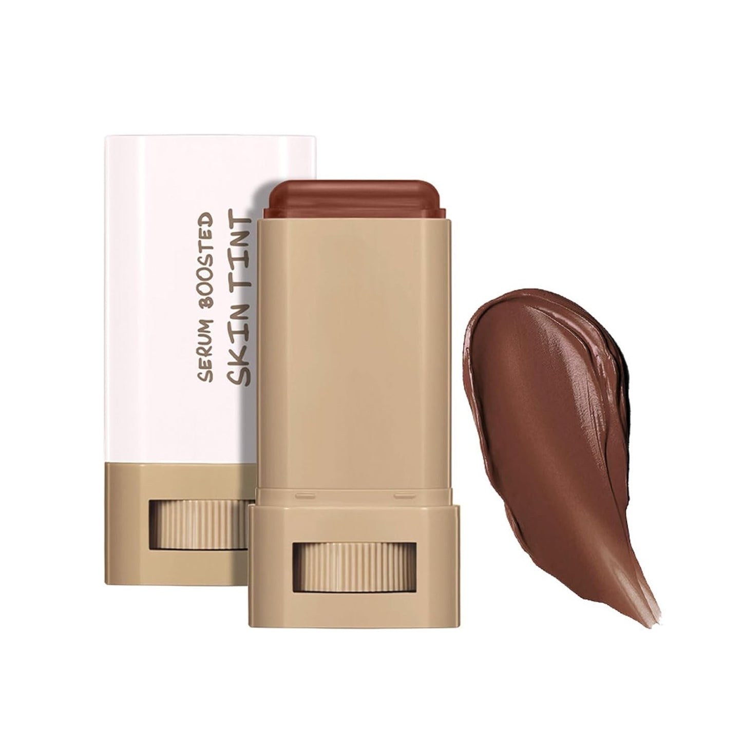 Beauty Balm Serum - Hydrating Tinted Moisturizer Stick for Natural Finish | Lightweight Buildable Foundation (01#)