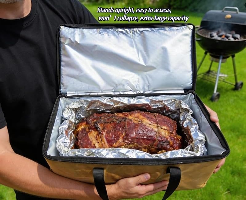 BBQ Meat Resting Blanket - 5-Layer Insulated Smoker Bag