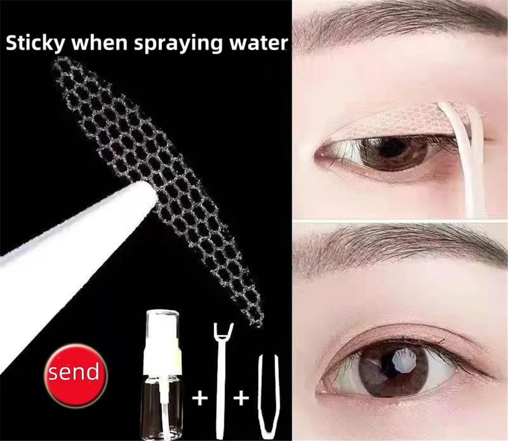 Widening Eye Stickers Eyelid Tape Viscous in contact with water Eyelid Stickers Eye Strips for people with multiple layers of eyelids or severely droopy eyelids