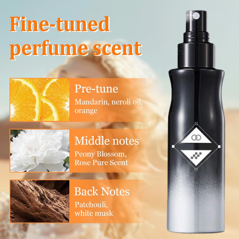Hair Leave-In Volumizing Styling Spray, Weightless Hair Thickening Spray for Fine Flat Hair, Non-Sticky Fine Mist Volume Booster, Long Lasting Root Lift & Texture Spray for Women and Men (3pcs, 120ml)