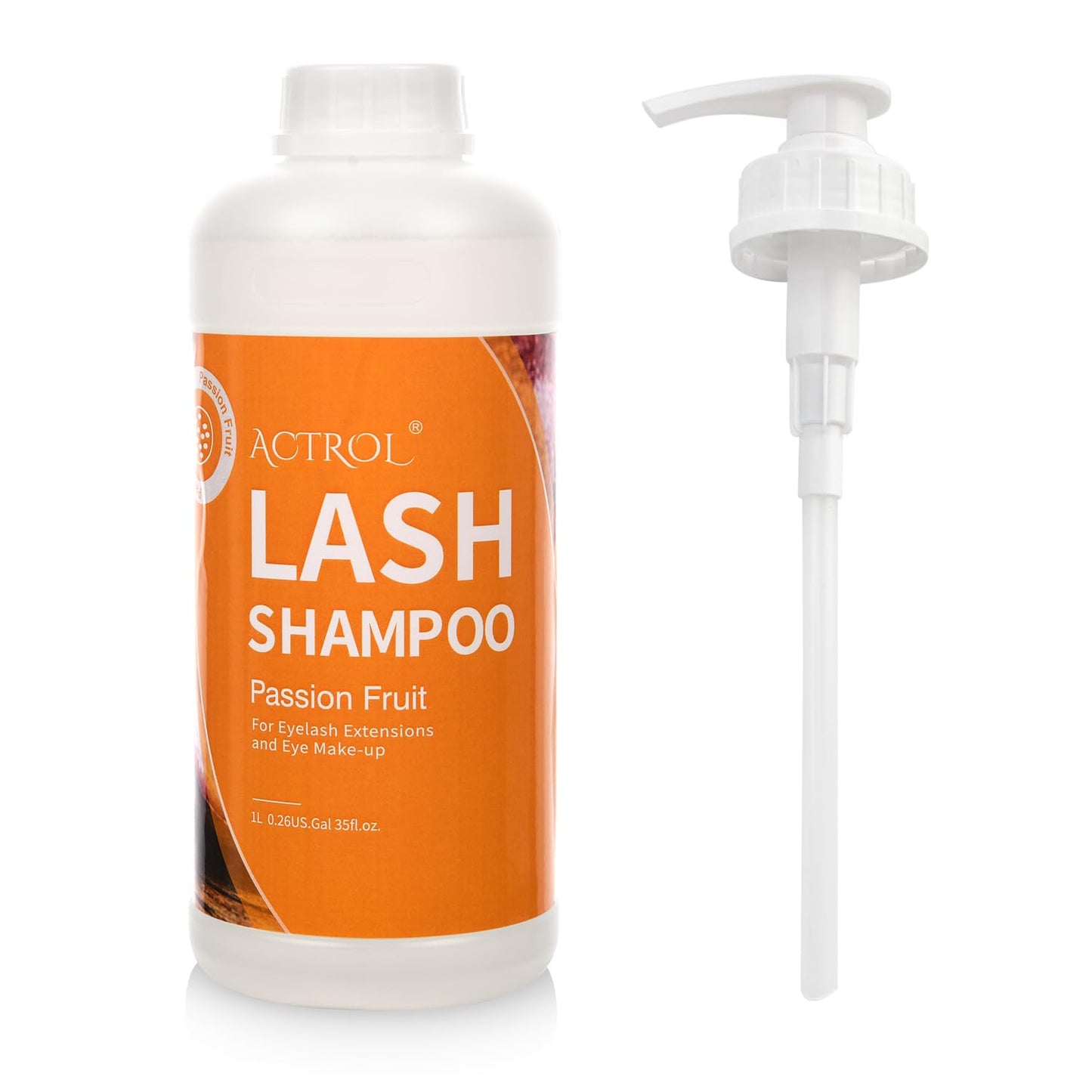 Eyelash Extension Cleanser - Natural Aloe Foaming Shampoo 60ML | Paraben & Sulfate Free, Non-Irritating