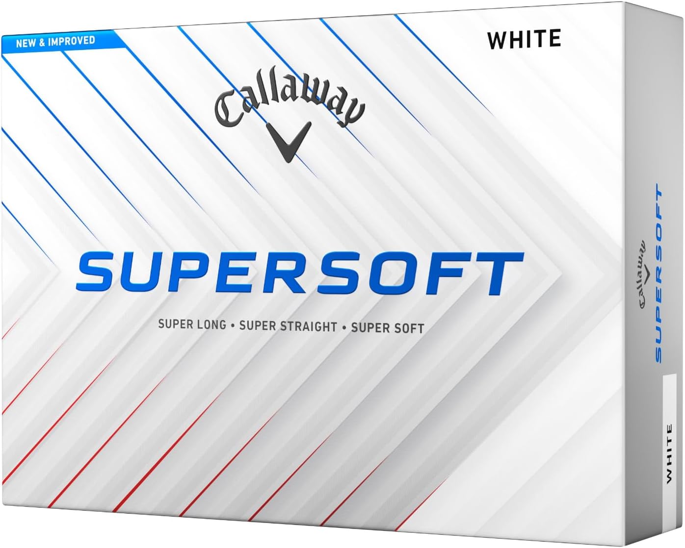 Callaway Golf Supersoft Golf Balls - Ultra-Soft Feel & Distance | 2025 Edition
