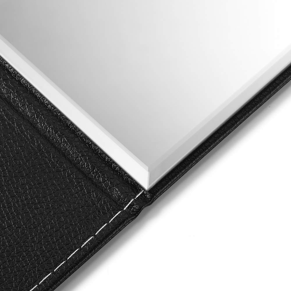Folding Travel Mirror Portable Adjustable Ultra Thin Rectangular for Camping Home 8.7" L x 6.1" W