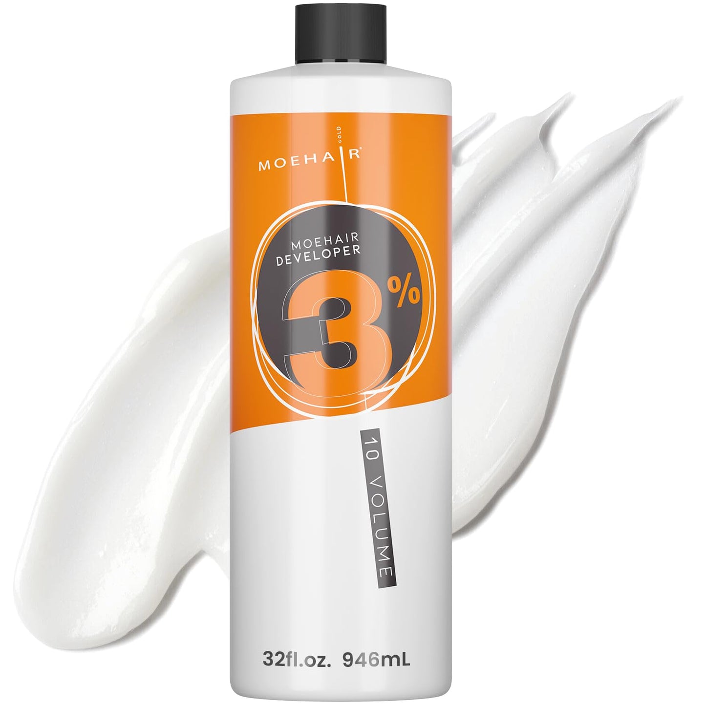 Hydrogen Peroxide Hair Developer 12% | 40 Volume Lifting Action | Paraben-Free | 32 Fl. Oz