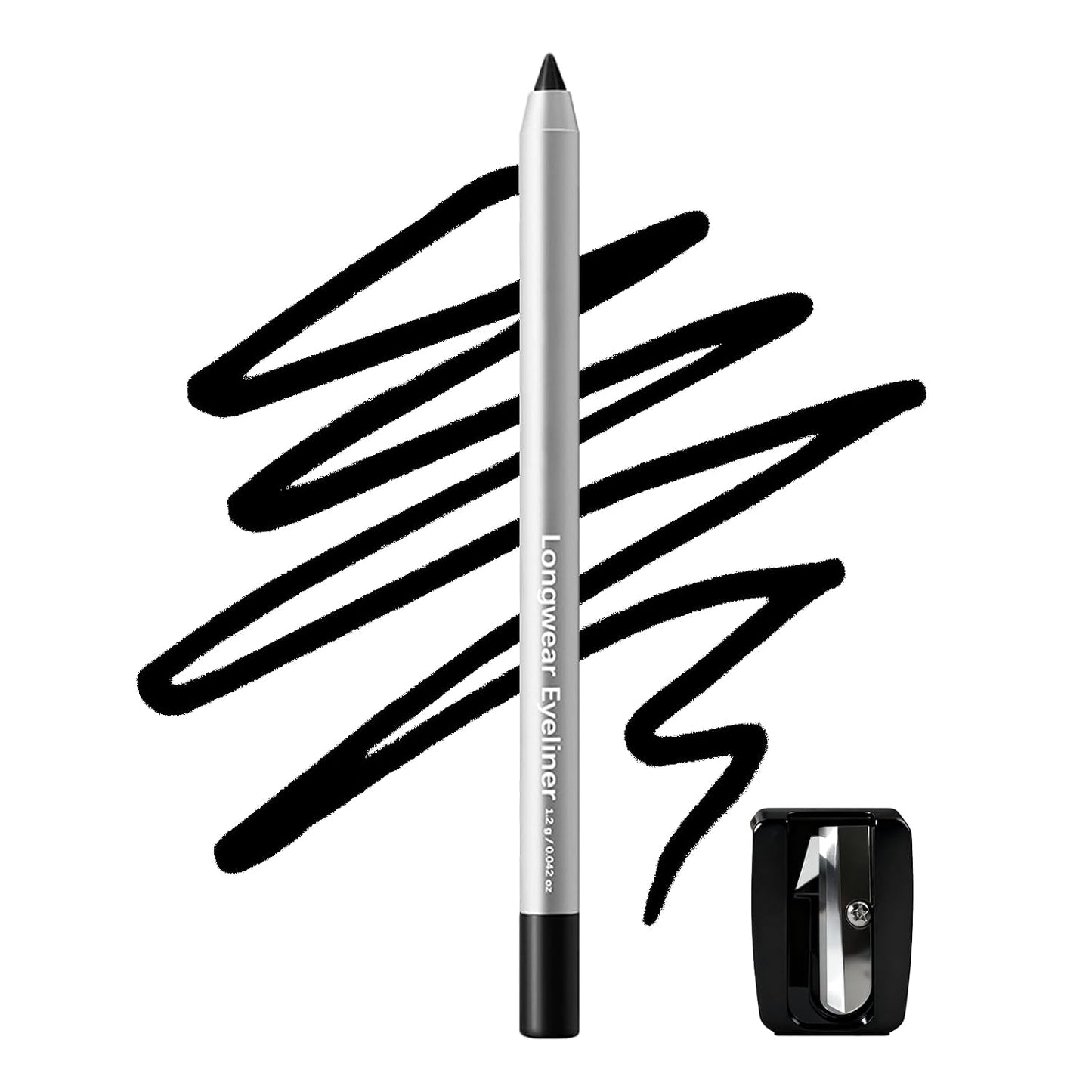 Deep Purple Plum Eyeliner Pencil - Waterproof, Long-Lasting, High-Pigmented Formula | Ideal for Mature Skin