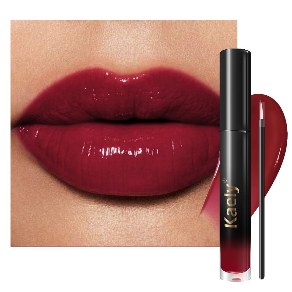 Kaely Longwear No-Budge Lipstick - Highly Pigmented Liquid Lip Color, Waterproof & Smudge-Proof | 24-Hour Wear, Vegan, 18 Nude