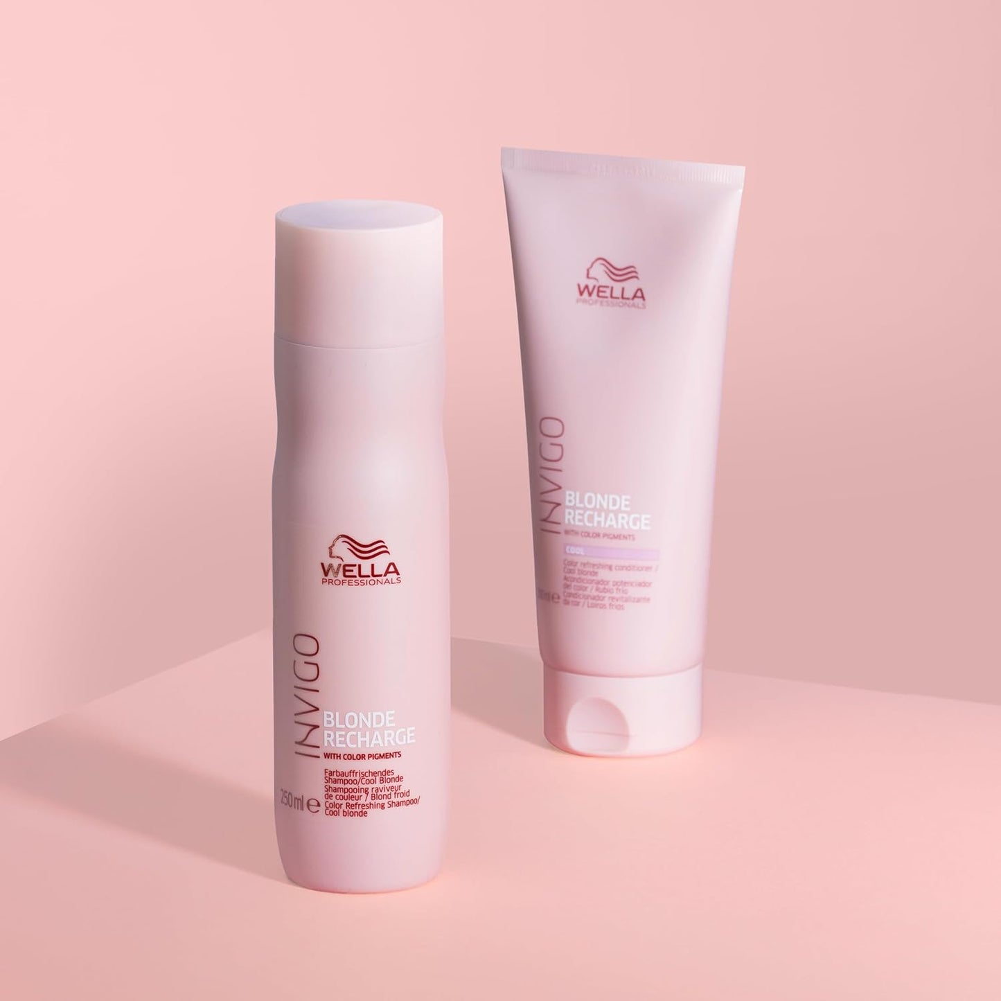 Wella Professionals Blonde Recharge Cool Shampoo - Color Enhancing Formula for Radiant Hair