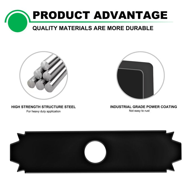 Andorm AC04215 8 inch Edger Blade 1 inch Center Hole Heavy Duty 818-928 Compatible with UT50500, UT15518, RY15518, RYEDG11, P2310 and P2300B (6 Pack)