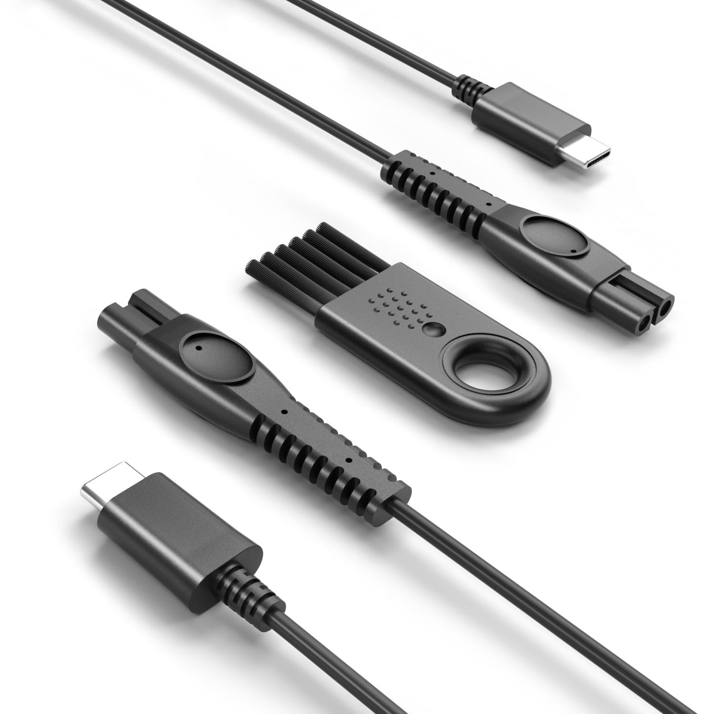 Nicpower 5V USB-C Charger Cord Fit for Philips Norelco 2000 2400 2600 3600 3900 5400 5000X 7200 i9000, Wet & Dry Electric Shaver Series 3000 5000 7000, Fit for Phillips OneBlade Trimmer Razor (2 Pack)