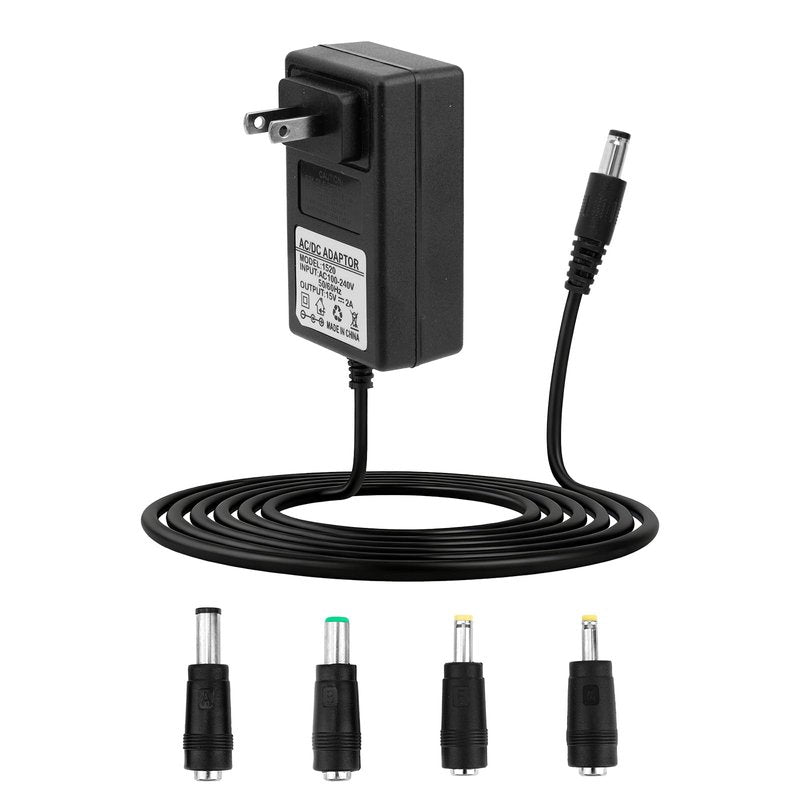 15V Charger for Theragun Mini/Prime & Fusion, Small Travel Massager Charging Cable with Power Adapters for Massage Gun Professional Accessory