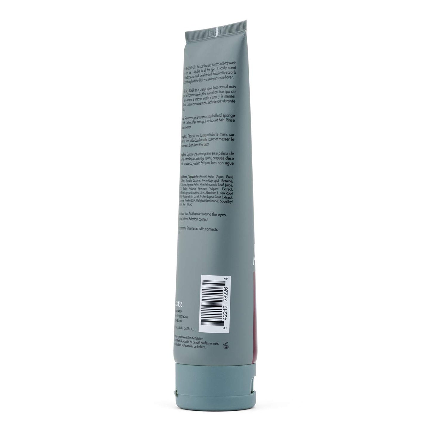 JOHNNY B. Professional All Over Hair Shampoo and Body Wash 6.7 oz.