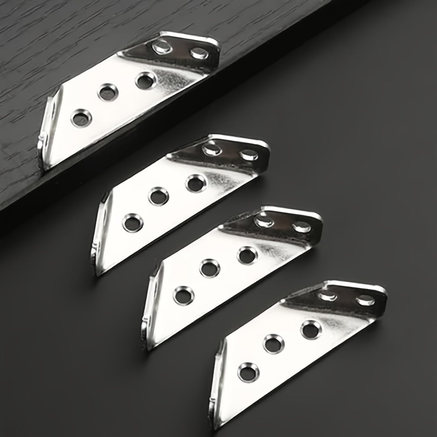 10Pcs Triangle Bracket Furniture Support Thickened Universal Connector Corner