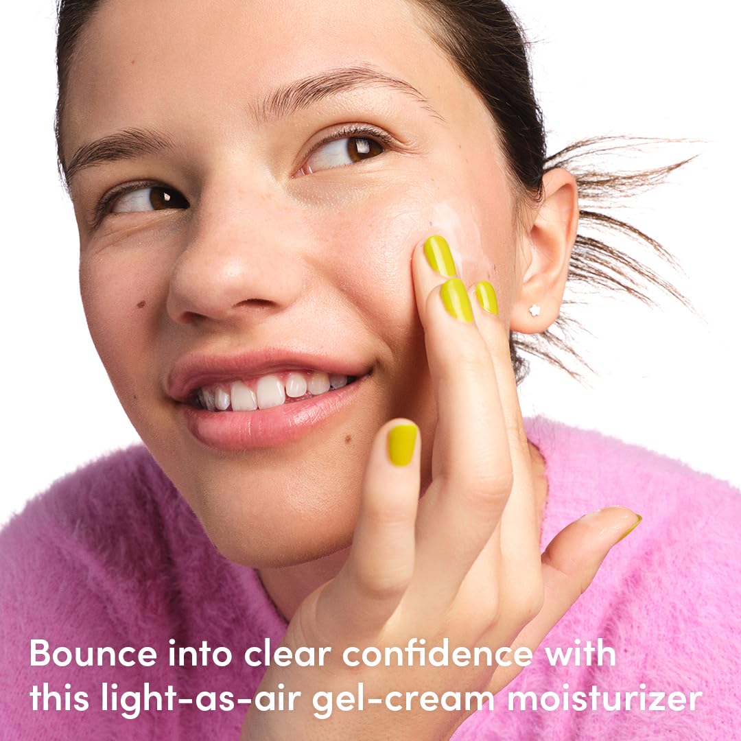Evereden Gel-Cream for Teens | Light, Non-Greasy Moisturizer - Hydrating, Vegan Skincare for Oily & Pimple-Prone Skin
