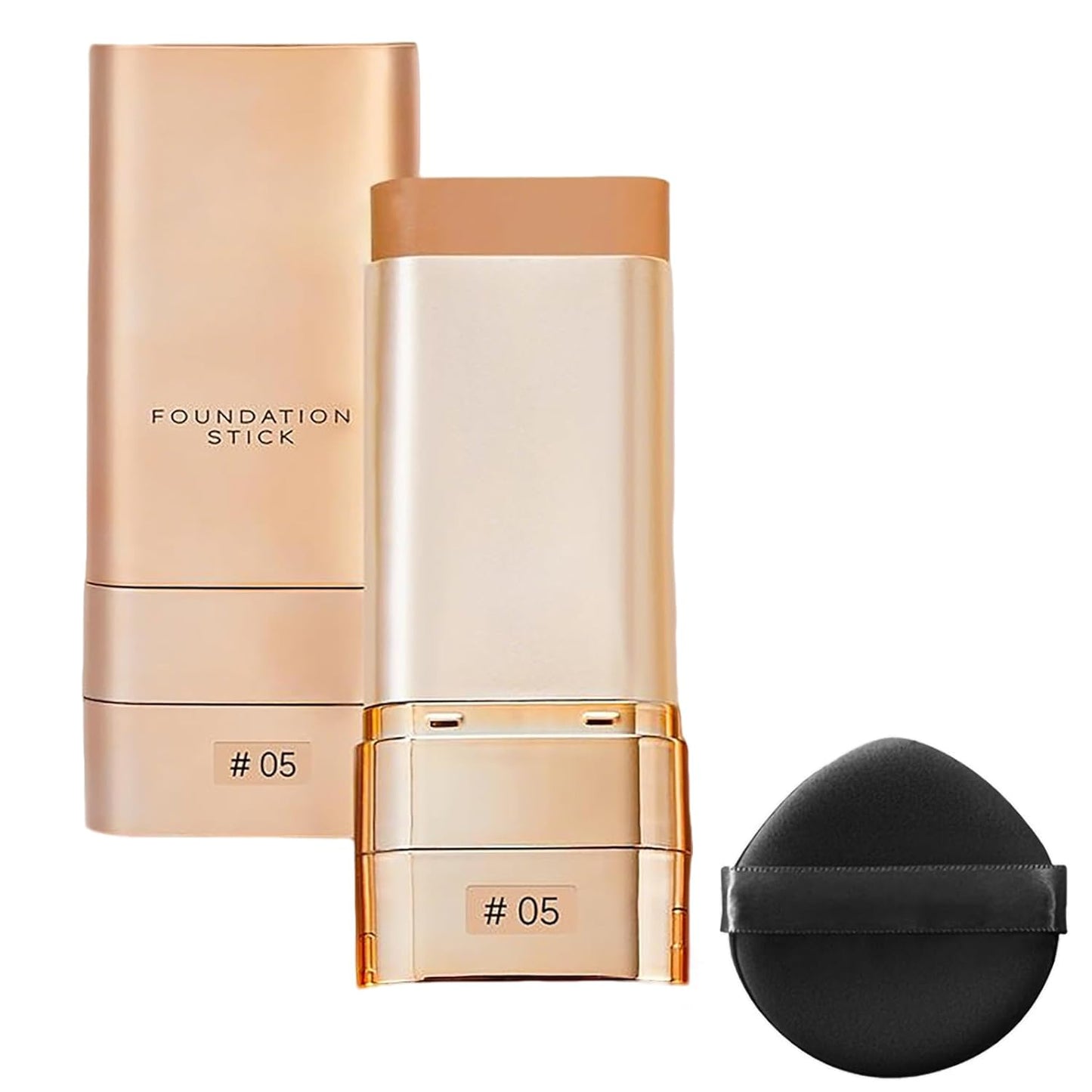 Luminous Dual-Ended Concealer Foundation Stick - Full Coverage 2-In-1 Contouring Cream | Flawless Finish #01