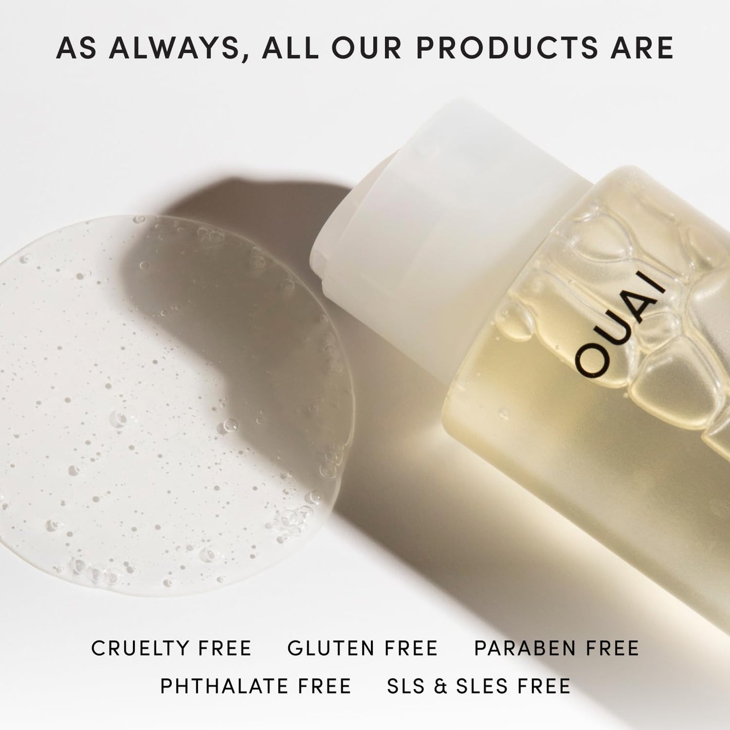 OUAI Fine Hair Shampoo - Biotin Thickening Shampoo for Flat, Thin Hair | Volumizing & Strengthening with Keratin & Chia Seed Oil - 32 Oz