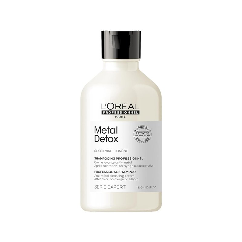 L'Oréal Professionnel Paris Metal Detox Shampoo - Sulfate-Free Formula for Damaged & Color-Treated Hair | Detoxifies & Prevents Breakage