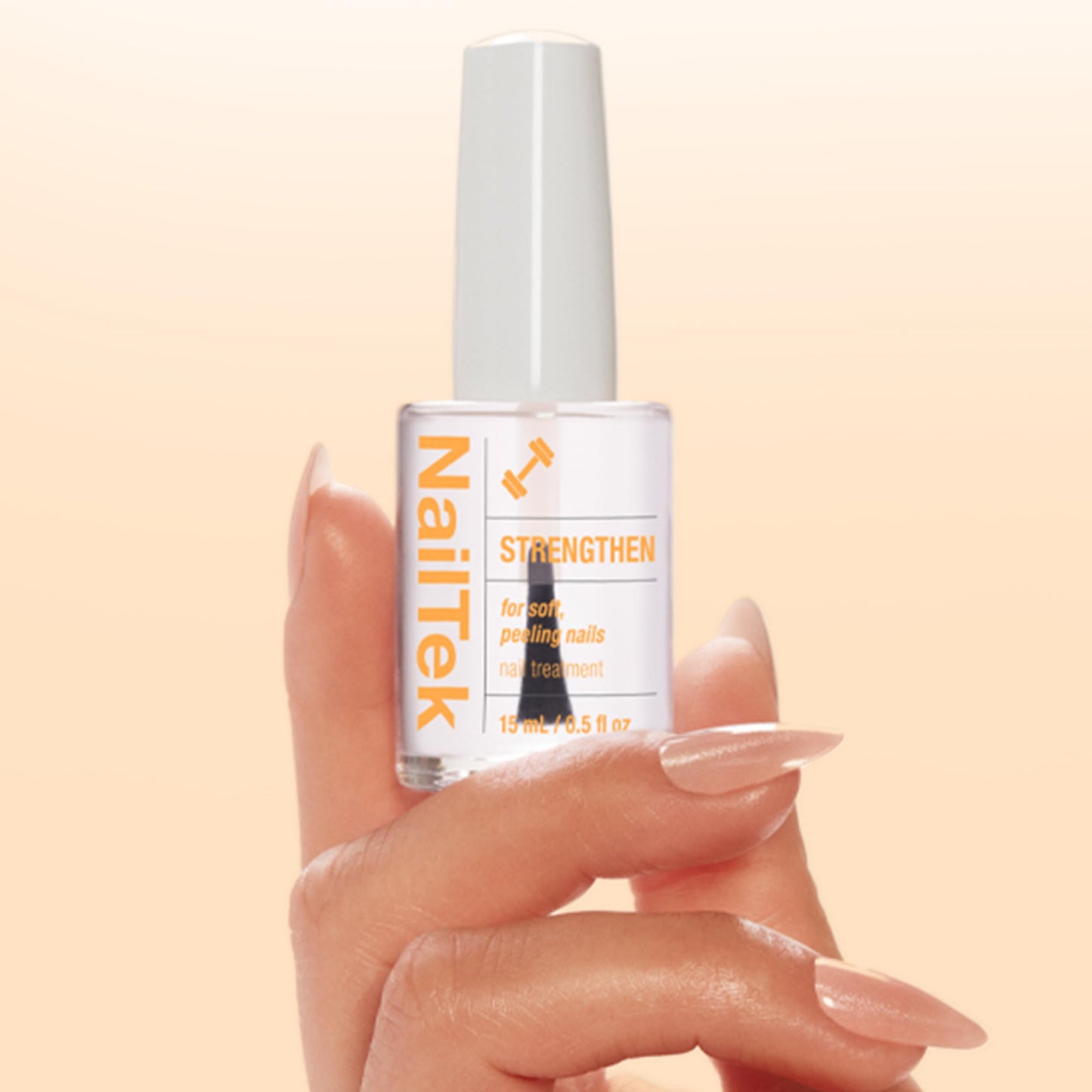 Nail Tek 2 Nail Strengthener Polish Repair Treatment for Weak Nails, 0.5 oz