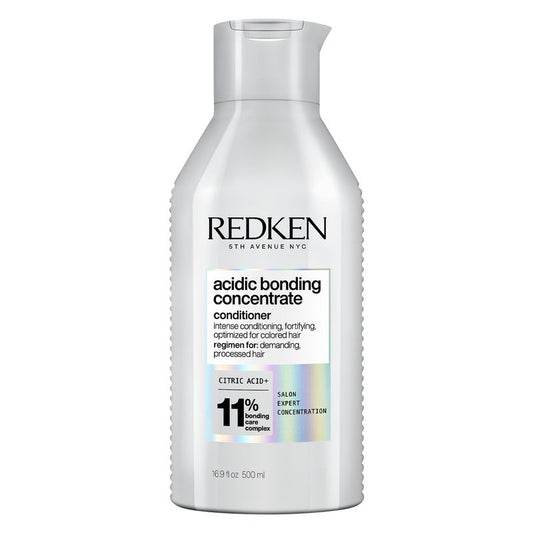 Redken Acidic Bonding Concentrate Conditioner For Damaged Hair Repair - Strengthens and Repairs Weak and Brittle Hair, Sulfate-Free, With Citric Acid