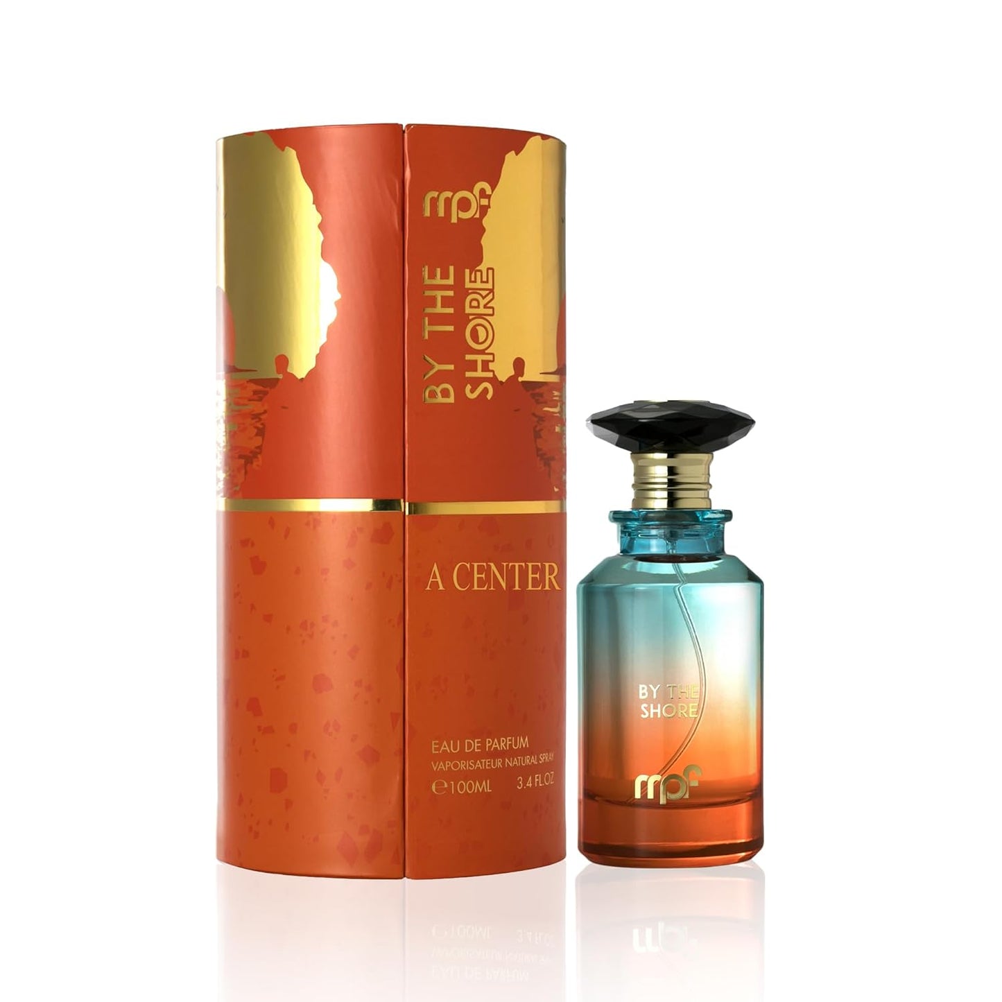A CENTER AL NOOR Eau de Parfum Unisex - Long-Lasting Saffron, Iris & Leather Fragrance | 3.4 Fl Oz Sophisticated Oriental Woody Cologne