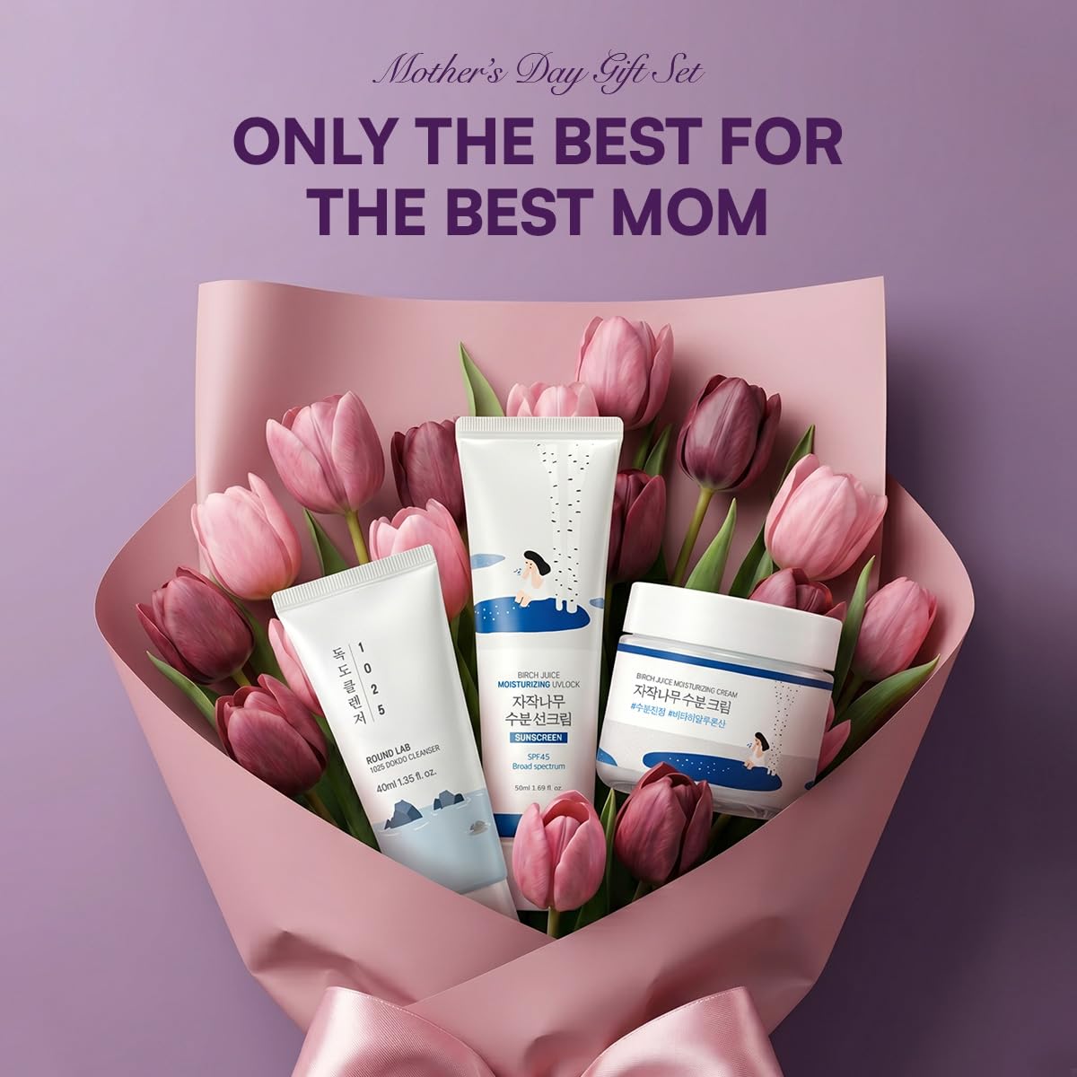 Hydrating Skin Care Gift Set - UV Lock Sunscreen, Moisturizer & Face Wash Mini | Daily Routine with Hyaluronic Acid, Travel Essentials