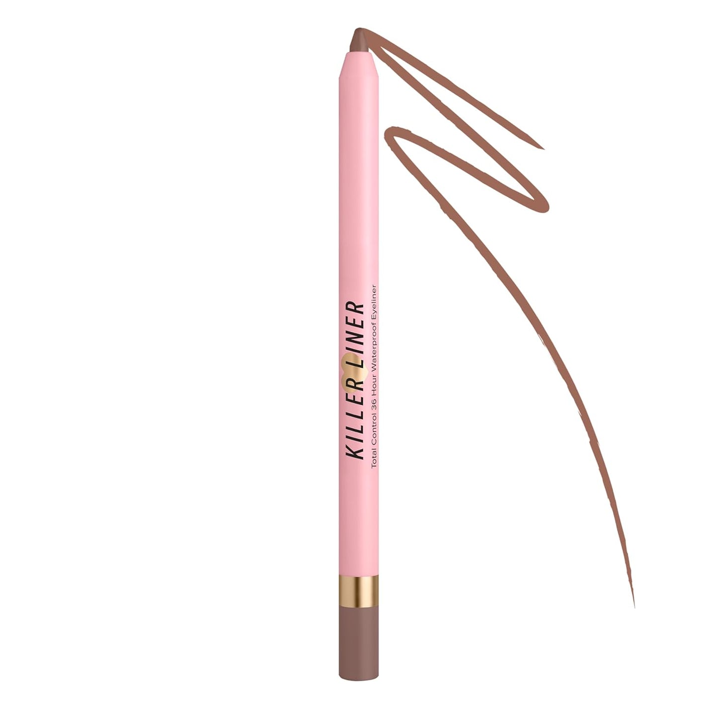 Too Faced Killer Liner - 36-Hour Waterproof Gel Eyeliner Pencil | Long-Lasting, Non-Flaking, 0.04 Ounce