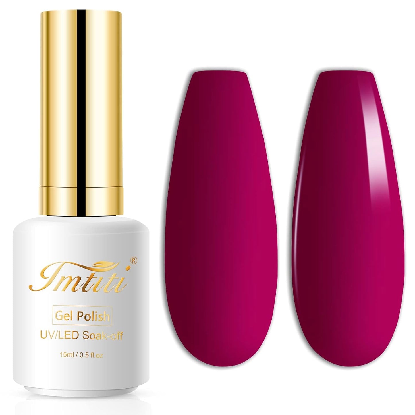 Coral Gel Nail Polish - UV/LED Soak Off Formula for Spring & Summer | 0.5 Fl Oz DIY Nail Art