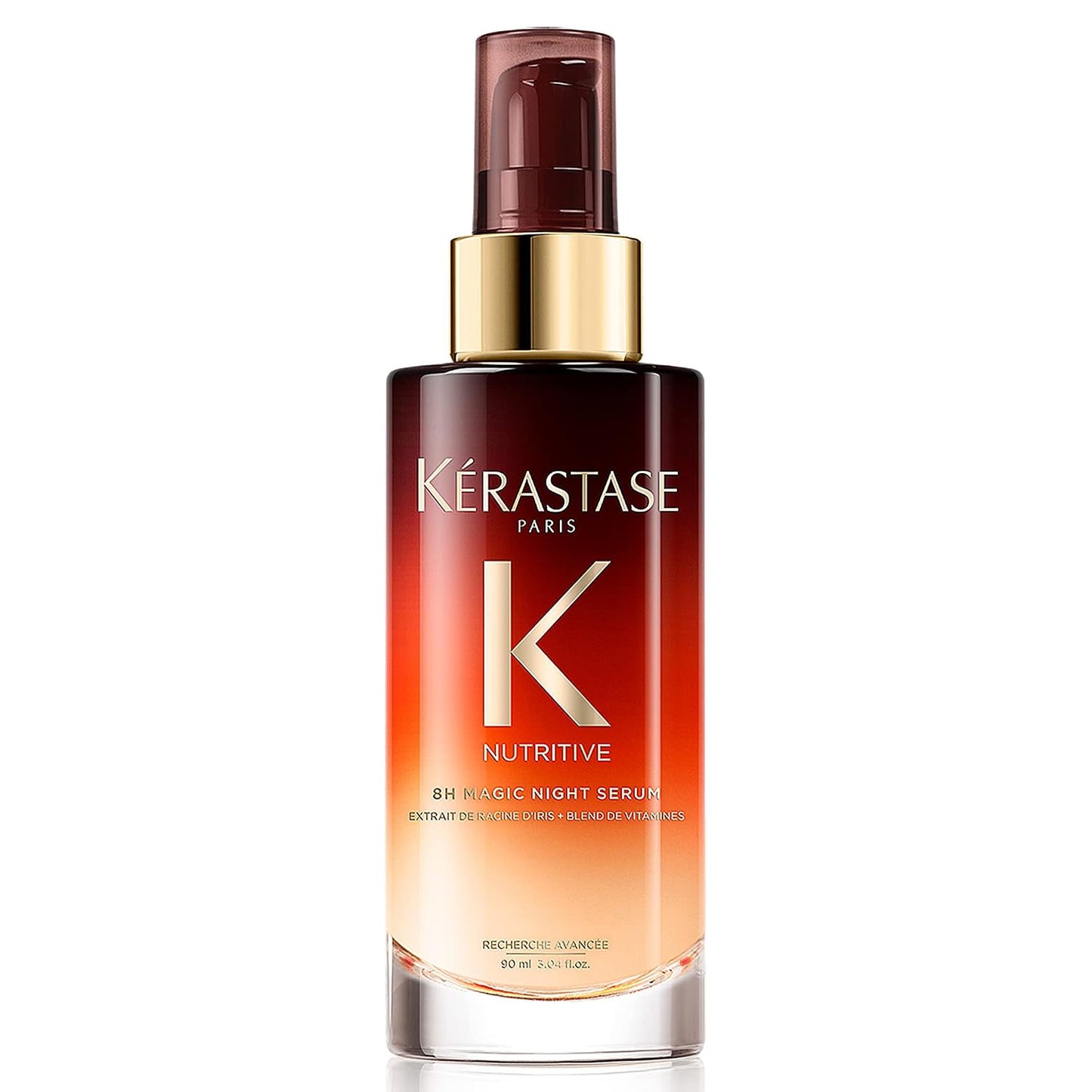 Kerastase Nutritive 8H Magic Night Serum - Nourishing Overnight Treatment for Dry Hair | Enhances Shine & Reduces Frizz