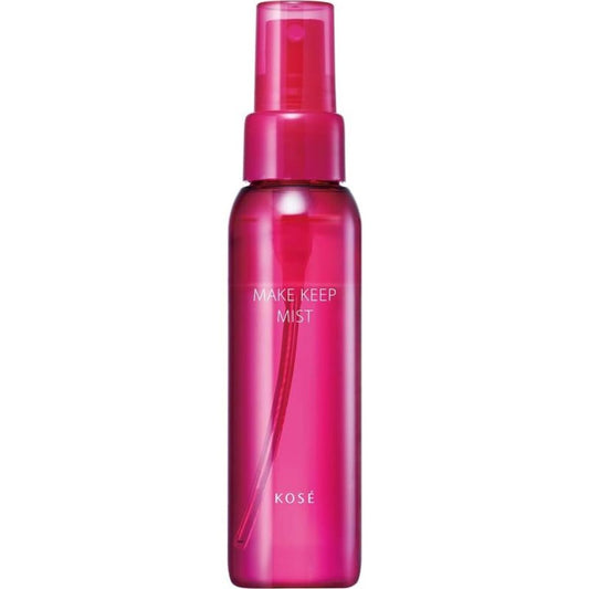 Kose Make Keep Mist EX, Bi-Layer Makeup Setting Spray, Sweat-Resistant Hydrating Face Mist with Cica, Collagen and Hyaluronic Acid, 2.7 fl oz