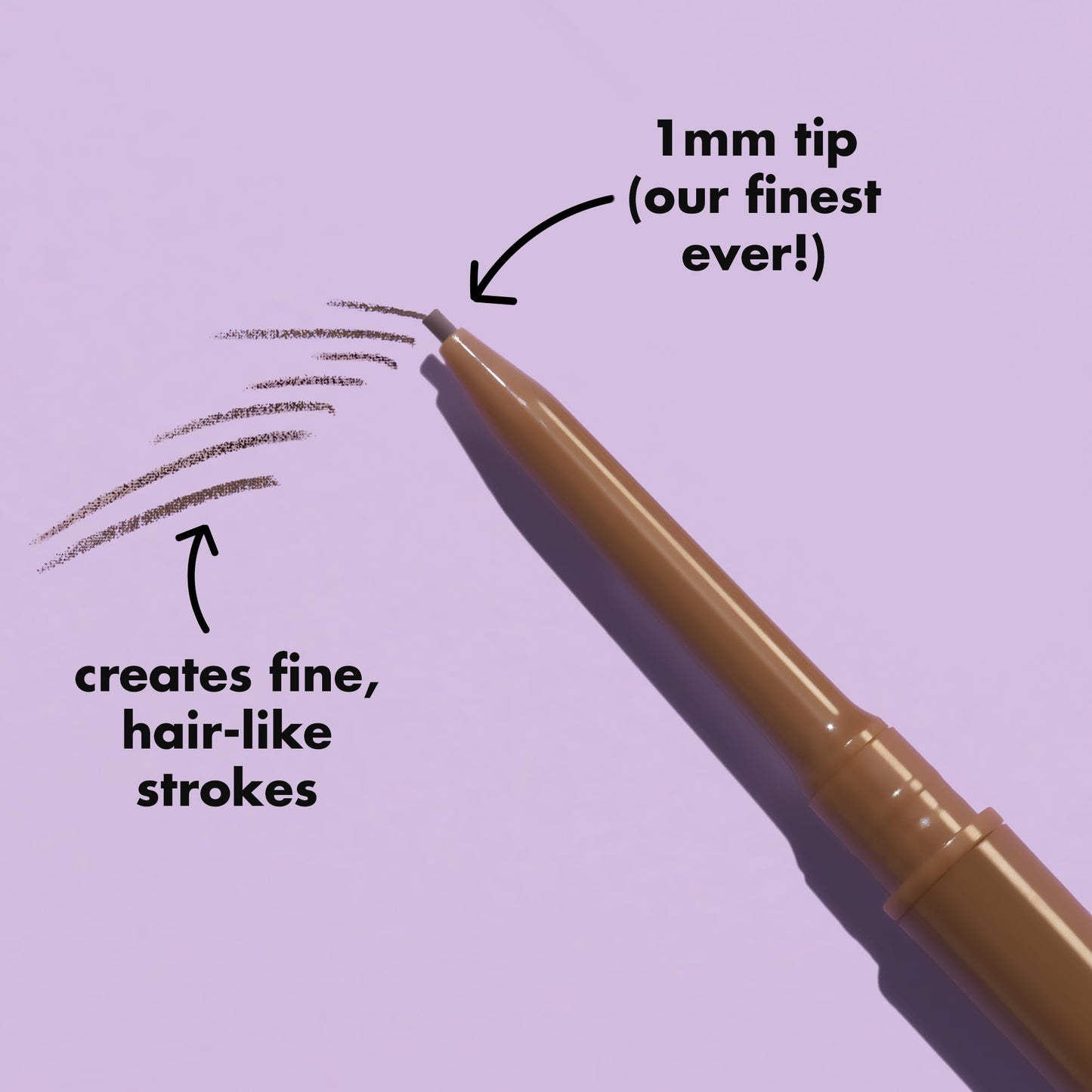 e.l.f. Micro-Fine Brow Pencil, Waterproof Brow Color & Spoolie For Shaping Brows & Creating A Feathered Natural-Looking Finish, Vegan & Cruelty-Free, Taupe