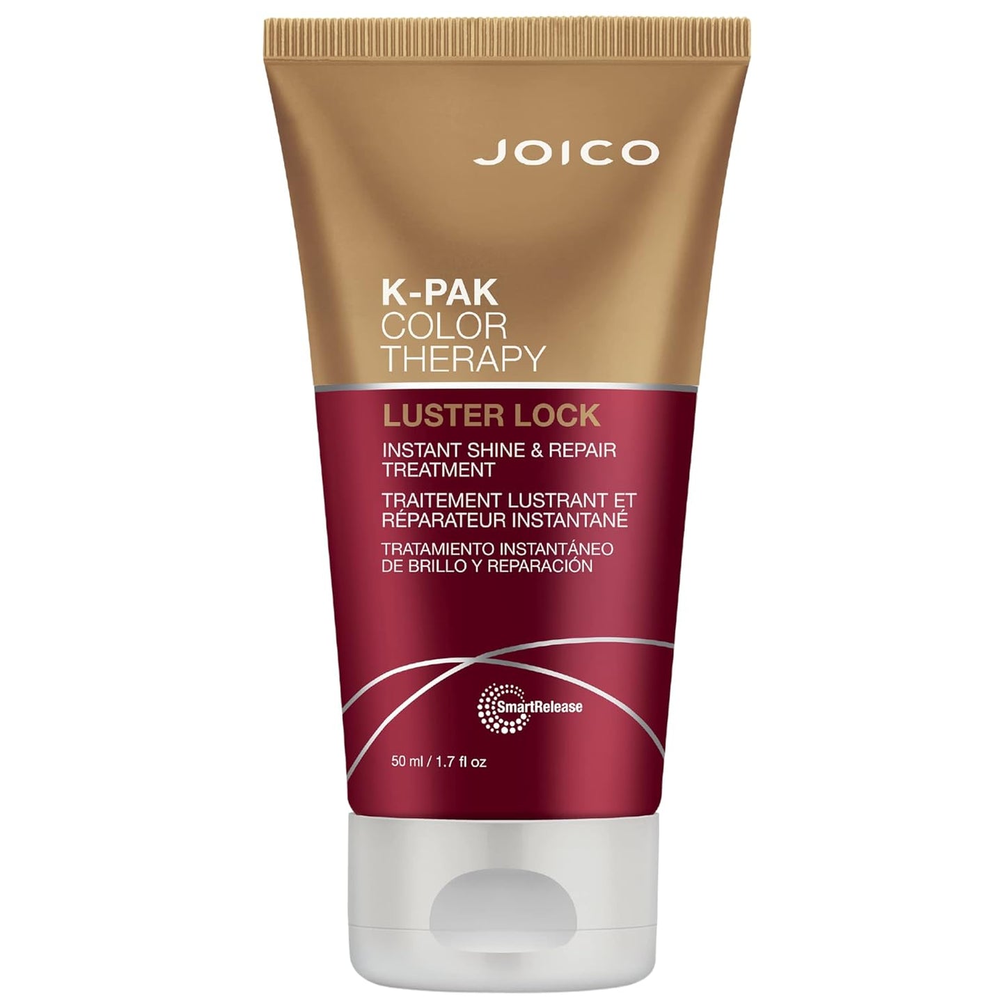 Joico K-PAK Color Therapy Luster Lock Treatment - Instant Shine & Repair for Color-Treated Hair | Boost Color Vibrancy with Keratin & Argan Oil