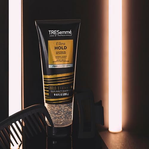 TRESemmé Ultra Hold Hair Gel, 24-Hour Frizz Control, 9 oz (Pack of 2)