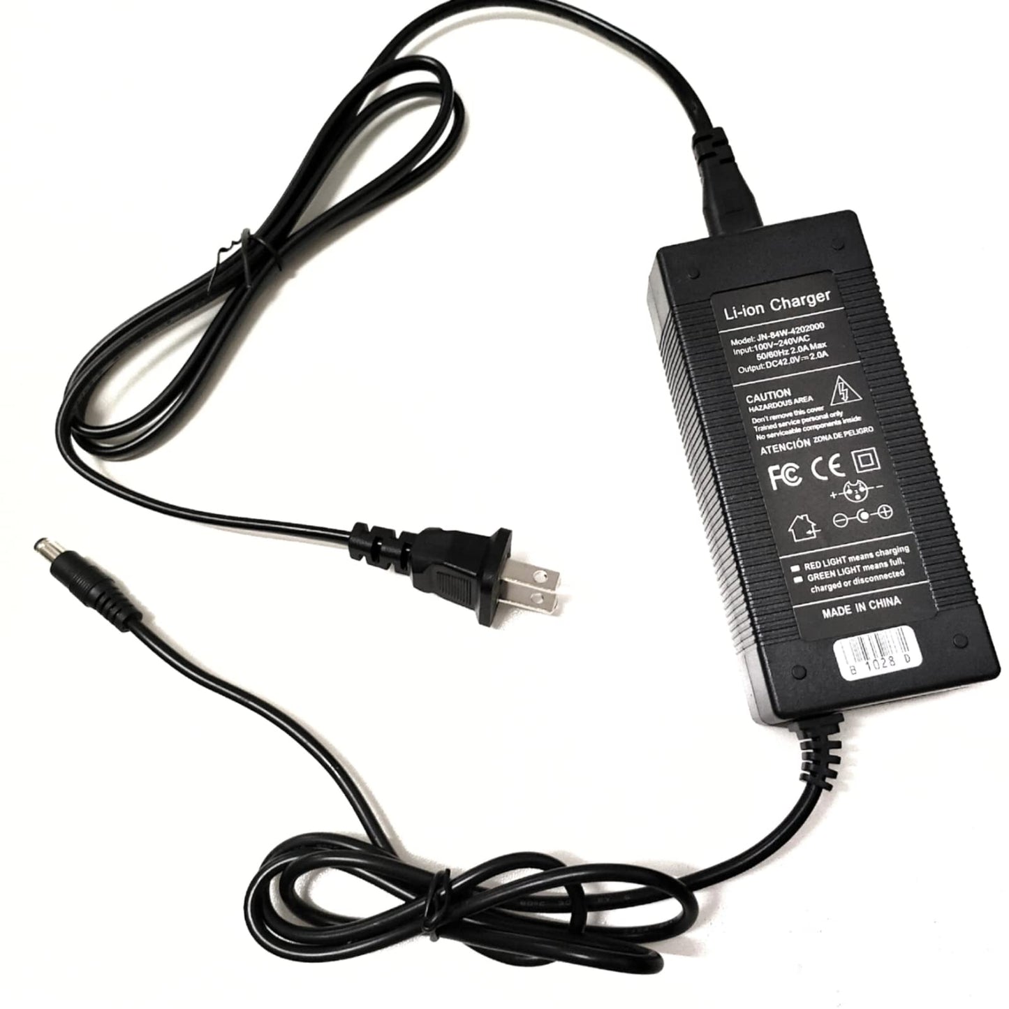 [Verified Fit] 42V 2A Charger for iScooter, isinwheel (36V), Compatible with iScooter i9, i9 Pro, i8, i8L & isinwheel U1, M10, S9 Pro, S9 Max, Also Replace Gotrax, Hiboy 42v Charger