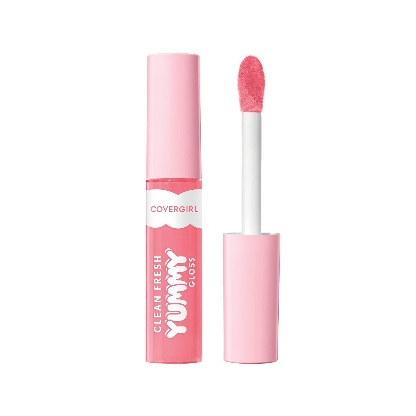 COVERGIRL Clean Fresh Lip Gloss - Sheer Vegan Formula with Natural Scents | 500 Havana Good Time, 0.33 fl oz
