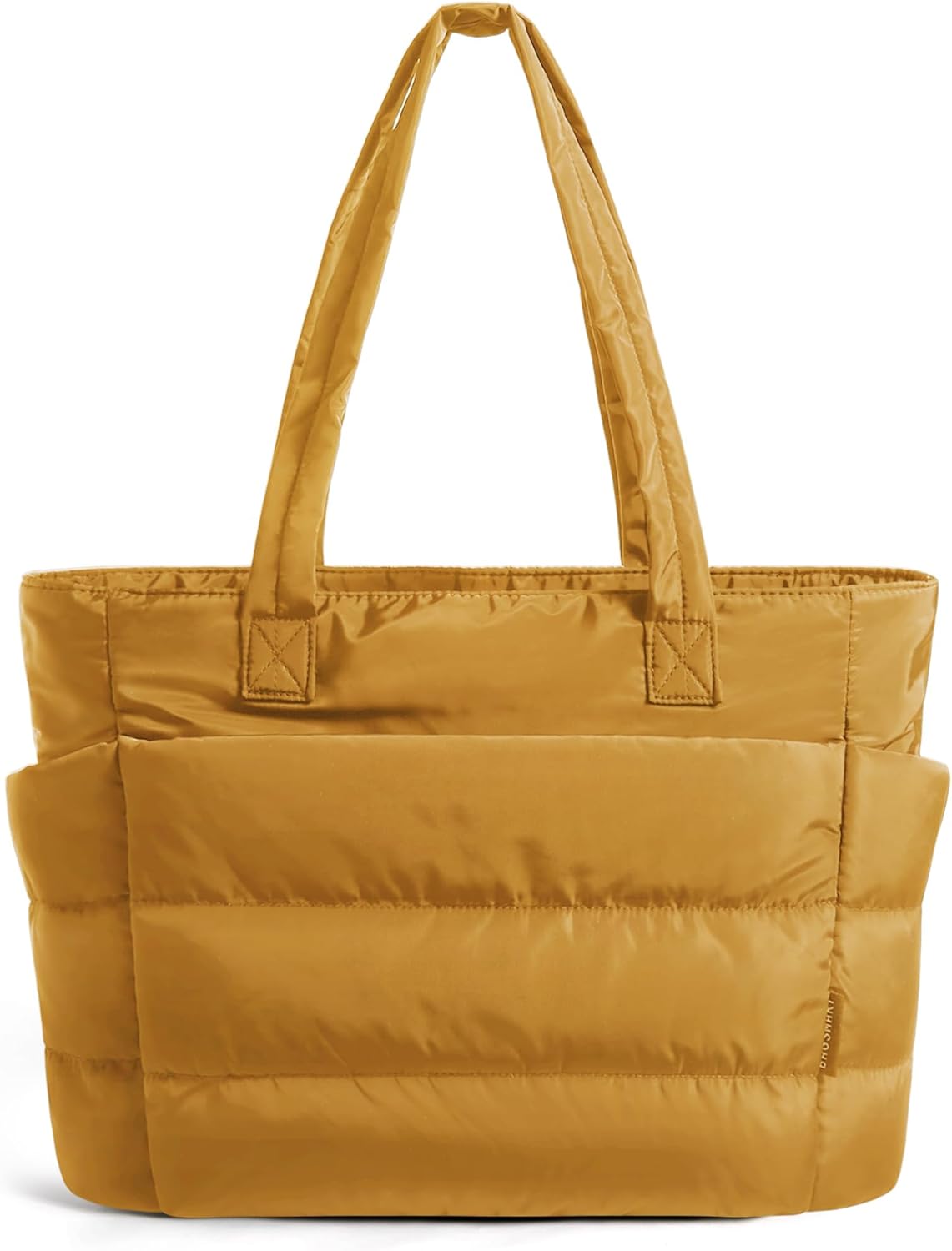 BAGSMART Tote Bag for Women - Lightweight Puffy Shoulder Bag with Compartments for Travel & Gym | Versatile Design