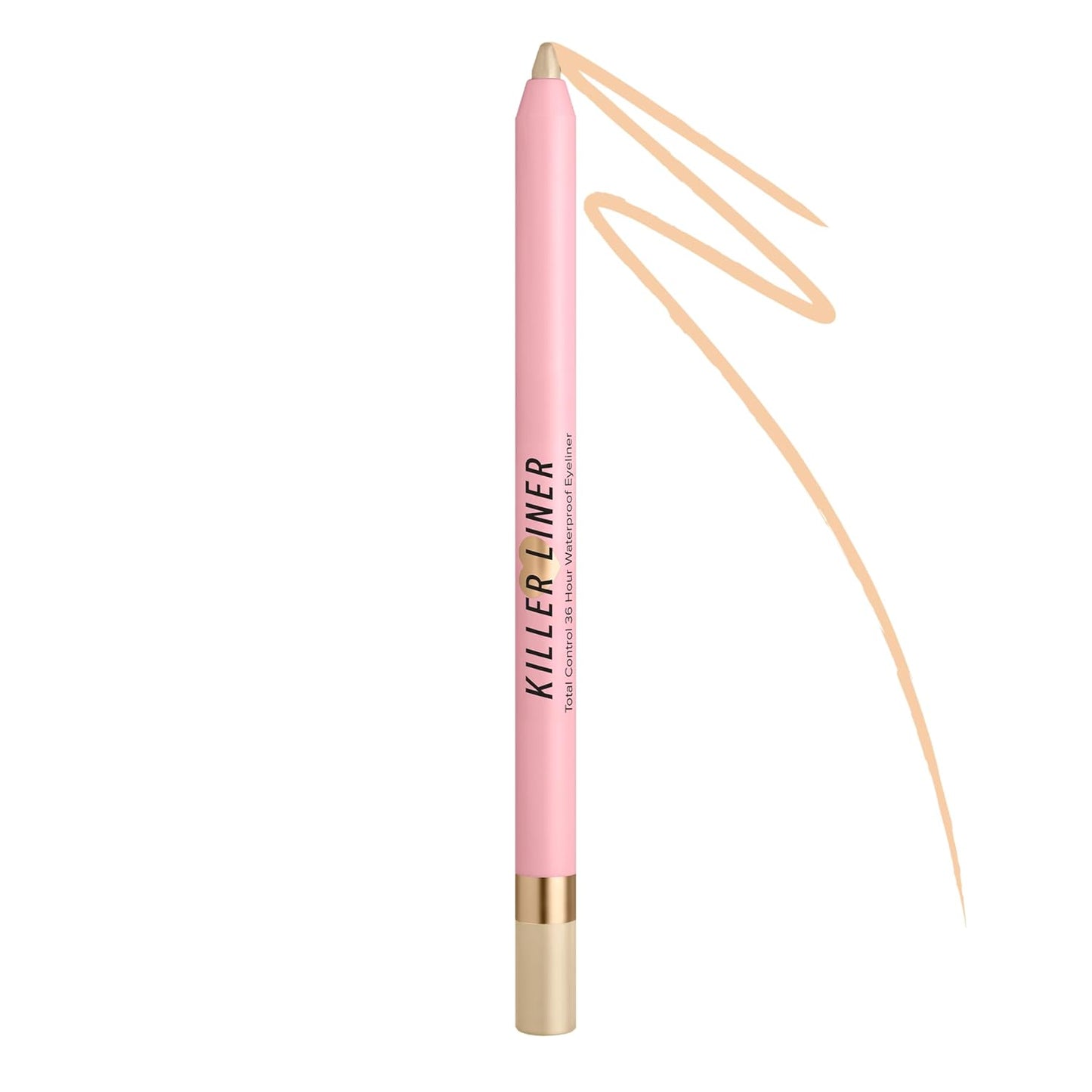 Too Faced Killer Liner - 36-Hour Waterproof Gel Eyeliner Pencil | Long-Lasting, Non-Flaking, 0.04 Ounce