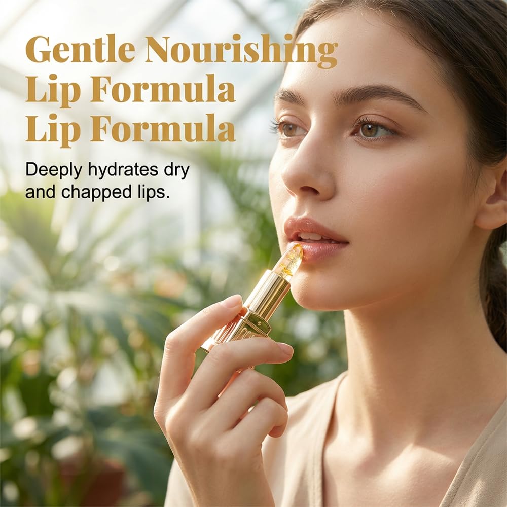 Color Changing Lipstick - PH Adjusting Formula for All Skin Tones | Long-Lasting Hydration (Silver)