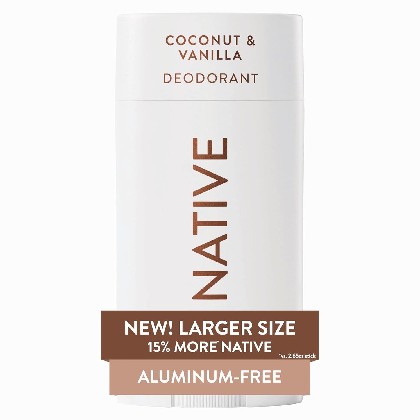 Aluminum-Free Deodorant Stick - Honey & White Oak | 72-Hour Odor Control, 3.1 oz for Men & Women