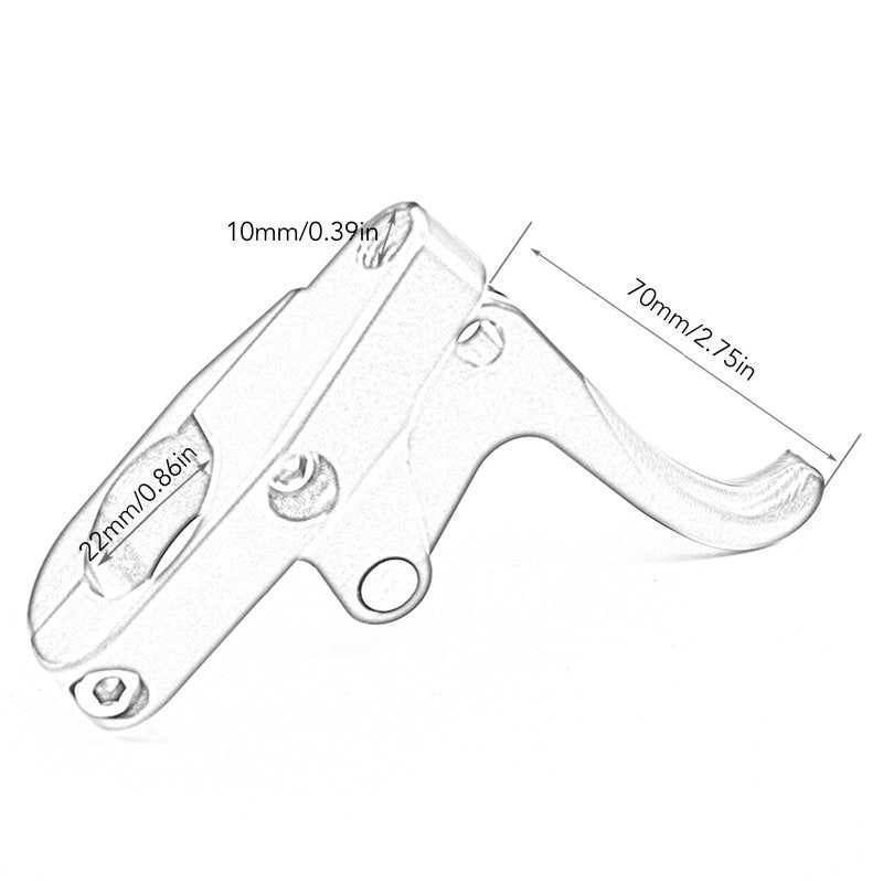 Finger Throttle,Finger Throttle, for JETSKI Short Lever Throttle Thumb Assembly (Black)