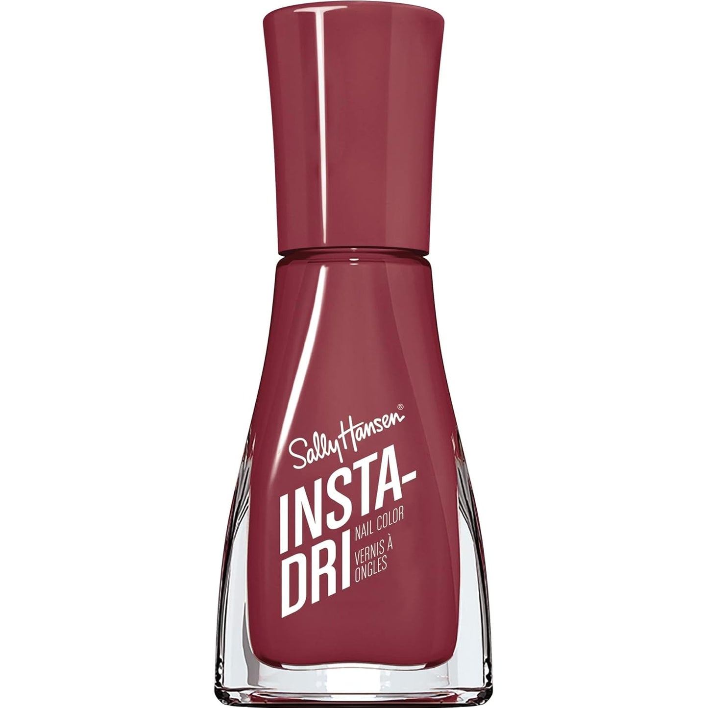 Sally Hansen Nail Polish - Dragon Fruit Crush | Quick-Dry Satin-Matte Finish, One-Coat Application, 0.31oz