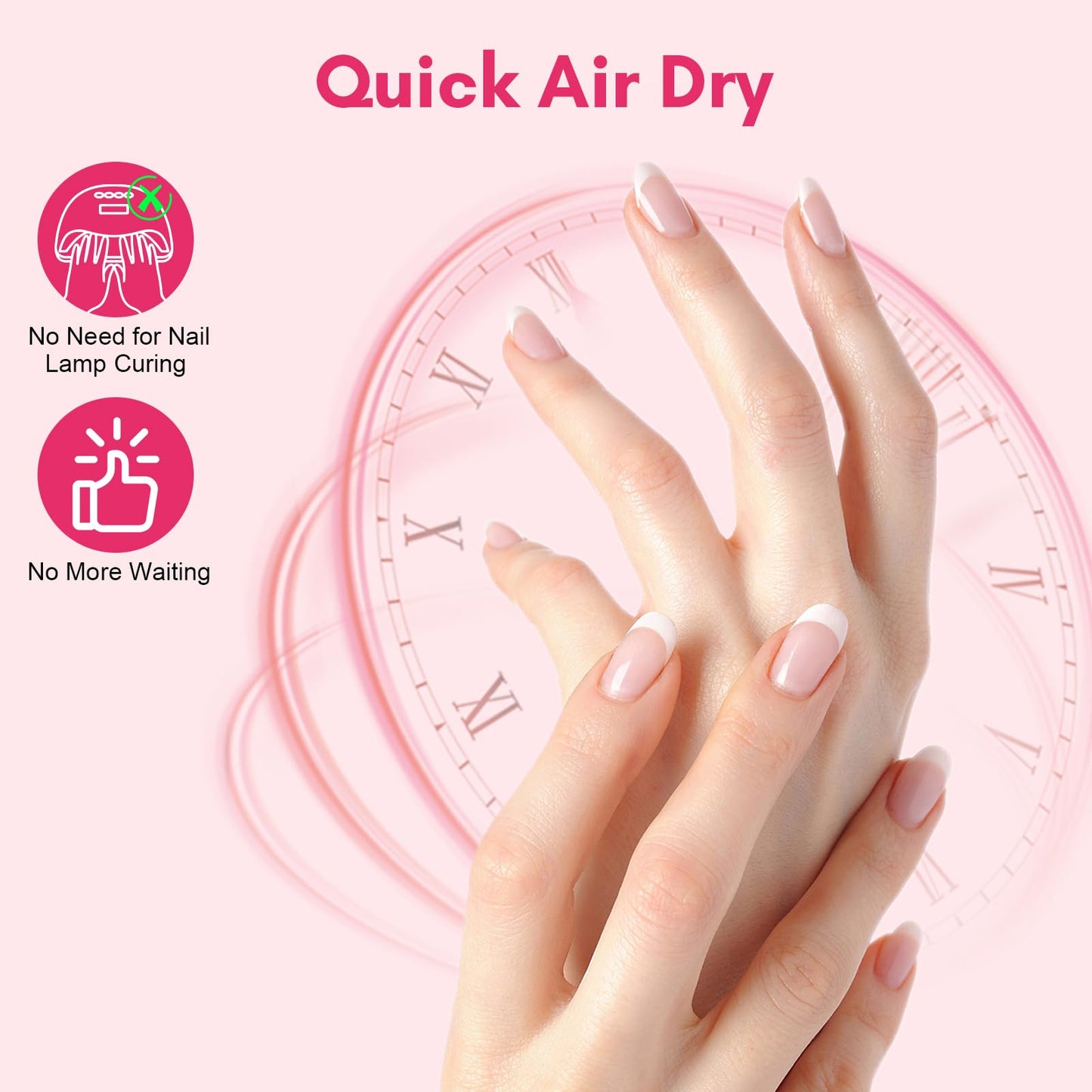 Makartt Nail Glue for Press On Nails, 10 x 2g，5-10s Fast Air Dry No UV Lamp, Hema-Free Strong Bond for Nail Tips, Fake Nails, Broken Nail Repair & Decor, Easy-to-go for Beginner & Salon Nail Techs